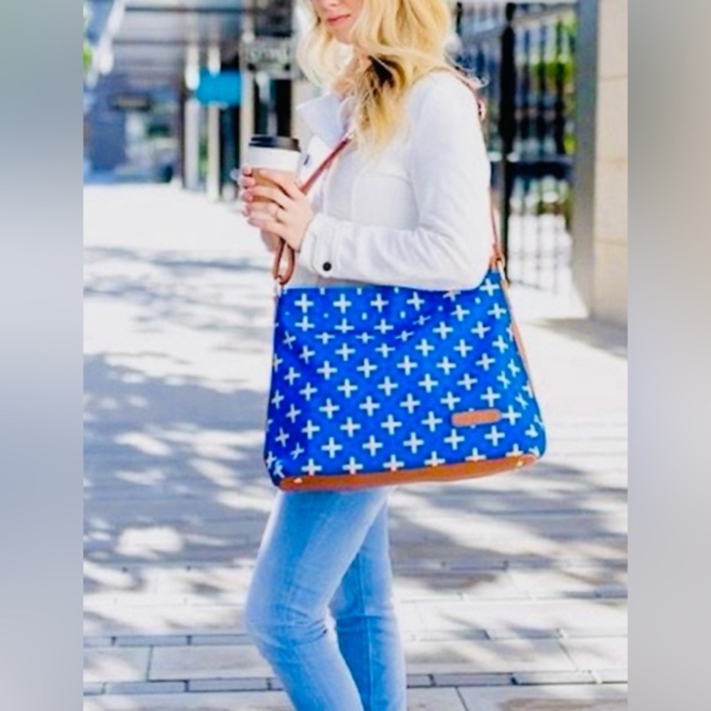 WHITE ELM Crossbody Tote Bag